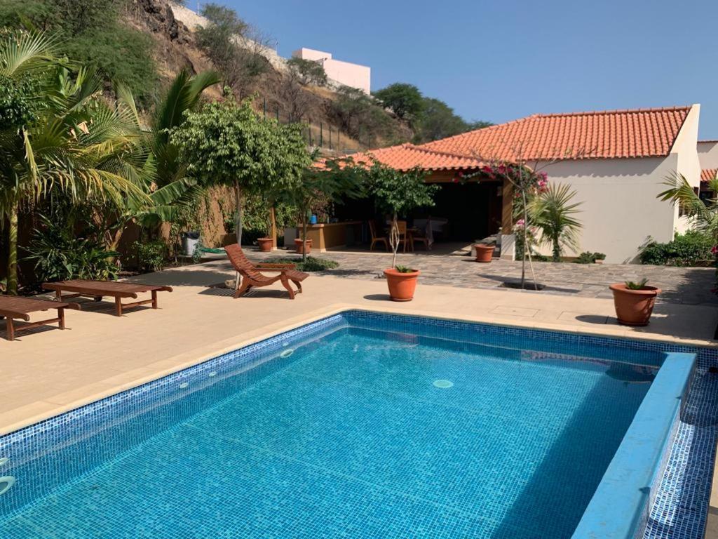 Casa Das Buganvilias Praia Dış mekan fotoğraf